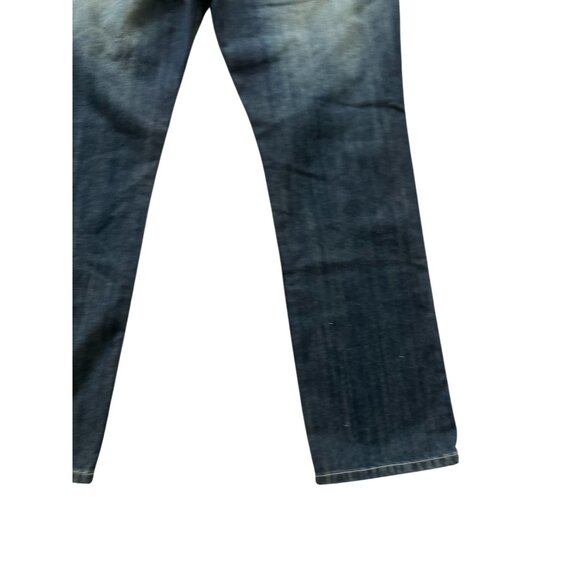 KENNETH COLE Dark Wash Distressed Straight Leg Jeans Size 36 X 30 - Picture 6 of 15